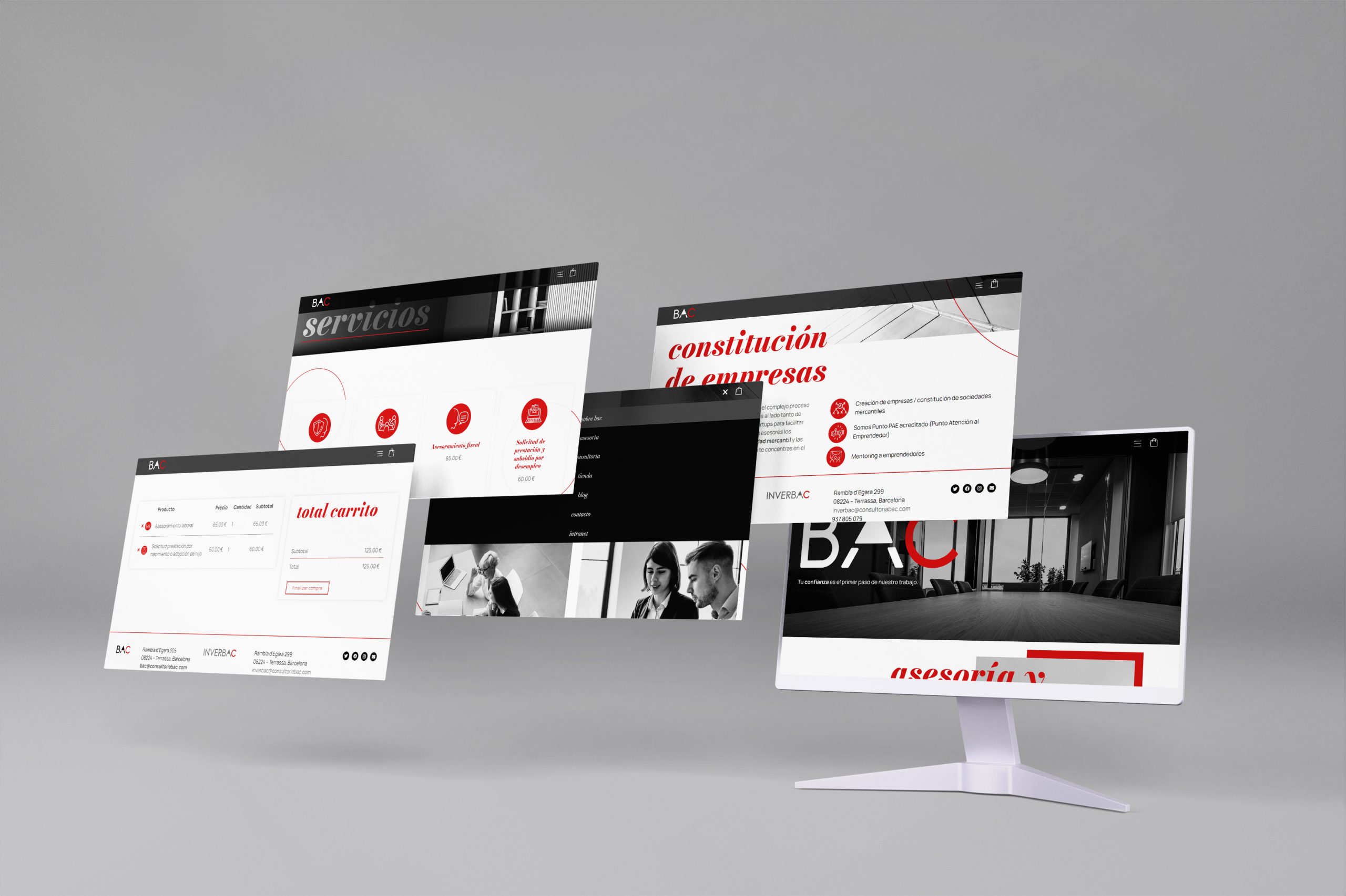 Diseño web responsive - Brain Up Grup - Terrassa